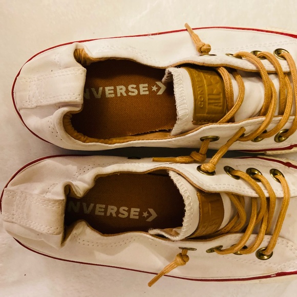 Converse All Star Shoreline Slip On white Size 7 EUC - Picture 2 of 13